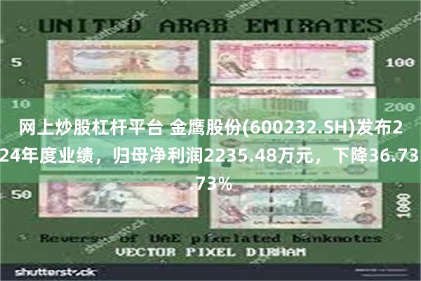 网上炒股杠杆平台 金鹰股份(600232.SH)发布2024年度业绩，归母净利润2235.48万元，下降36.73%