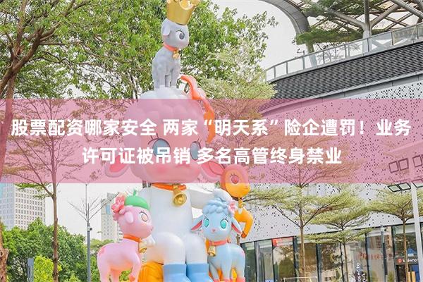 股票配资哪家安全 两家“明天系”险企遭罚！业务许可证被吊销 多名高管终身禁业