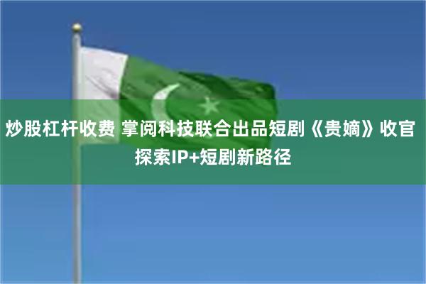 炒股杠杆收费 掌阅科技联合出品短剧《贵嫡》收官 探索IP+短剧新路径